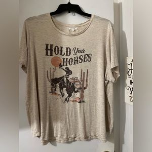Maurice’s Hold Your Horses tee